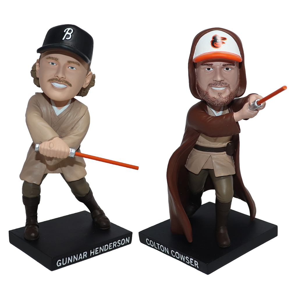 Colton and Gunnar Star Wars Bobbleheads