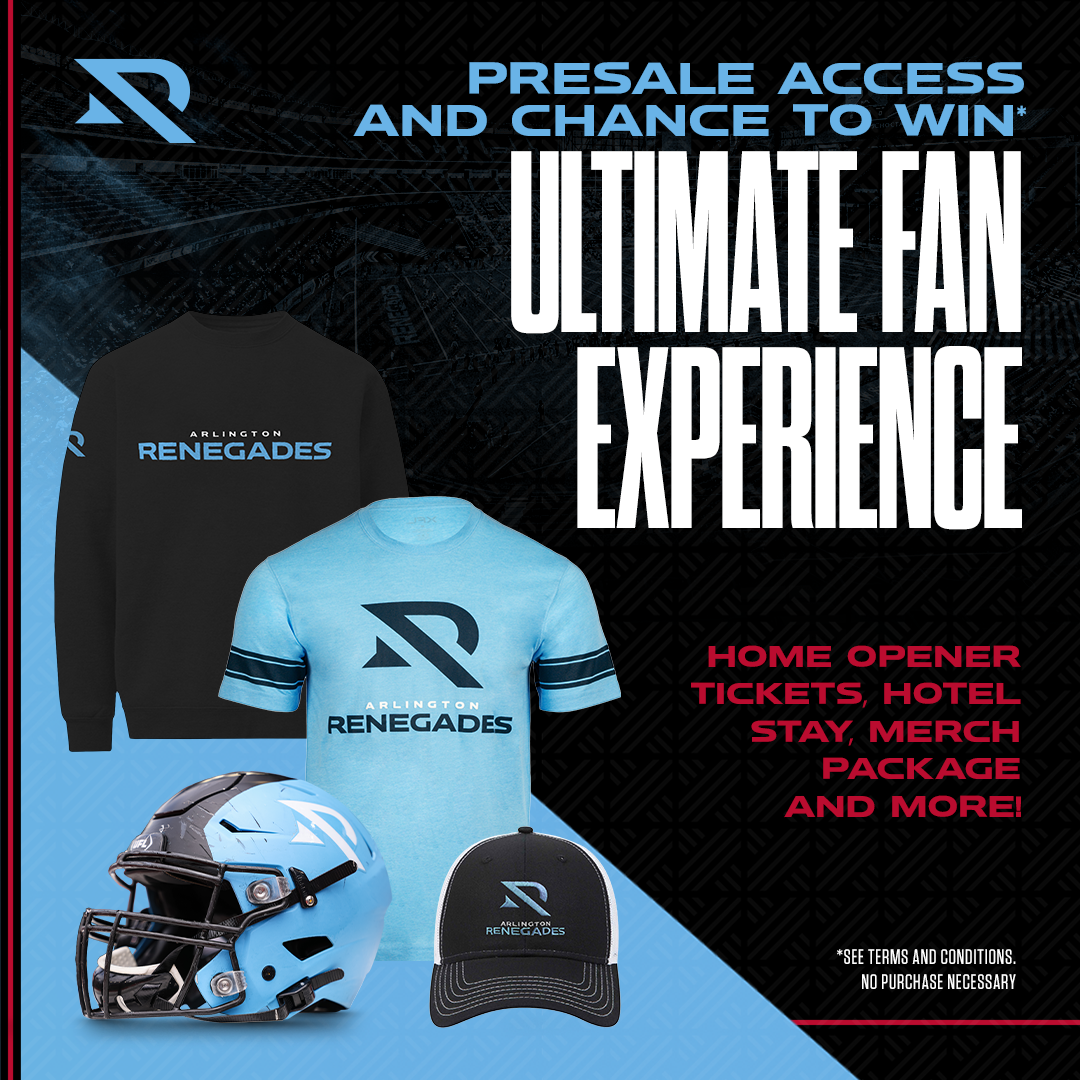 Renegades Presale Access + Ultimate Fan Sweeps!