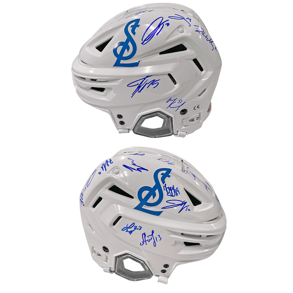 Day 9 | Team Signed Helmet