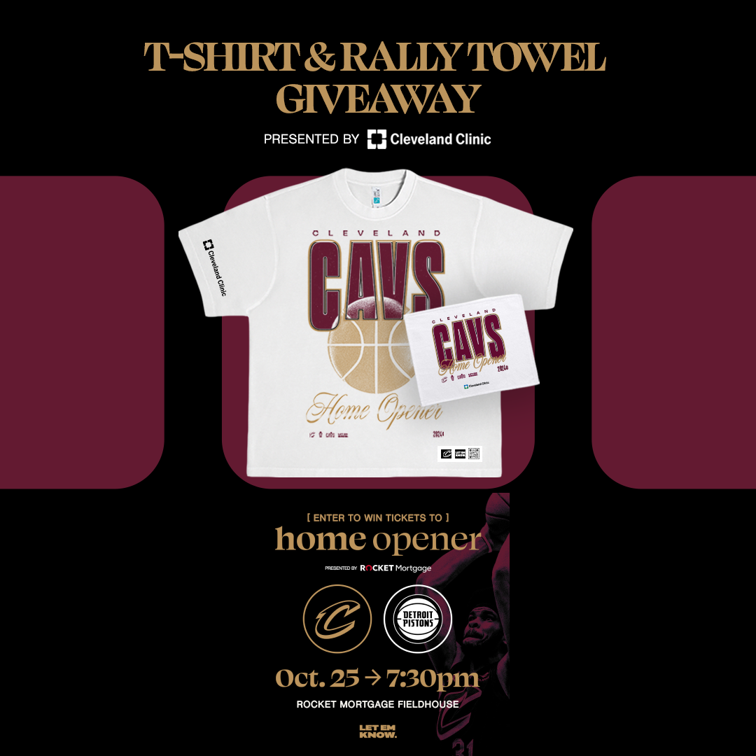 Cavs Home Opener Sweeps