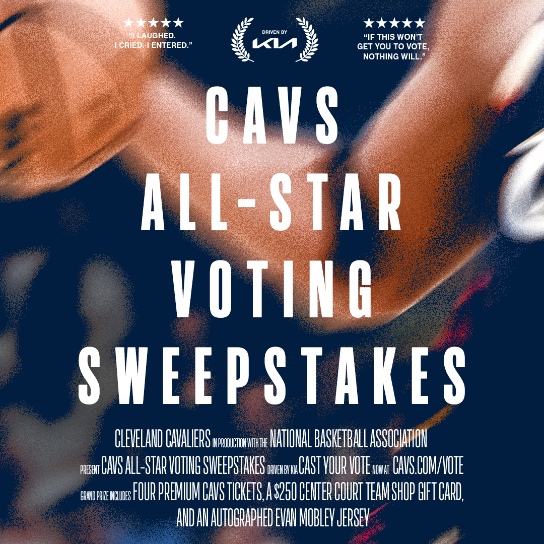 Cavs All-Star Voting Sweepstakes driven by KIA