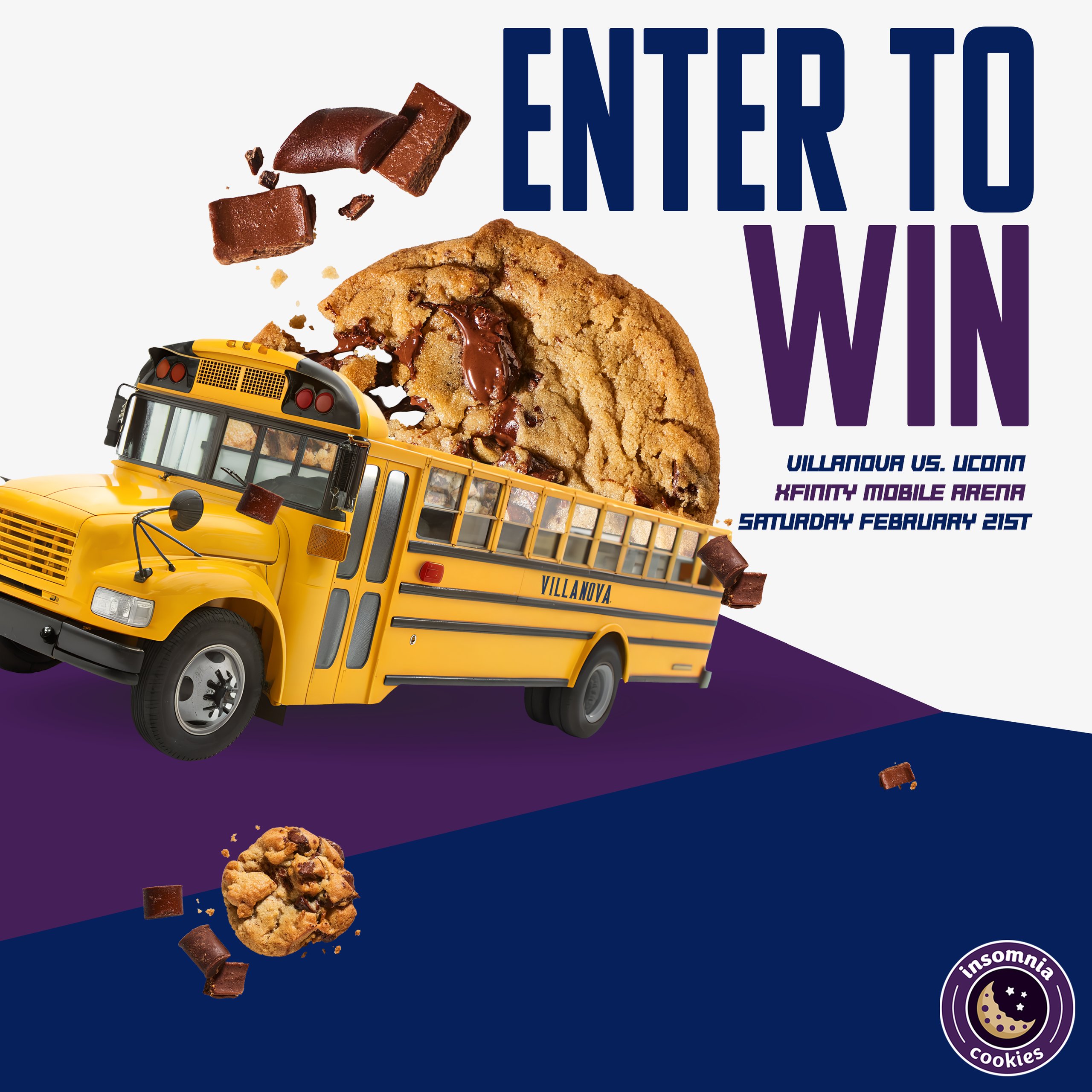 Insomnia Cookies Bus Sweepstakes