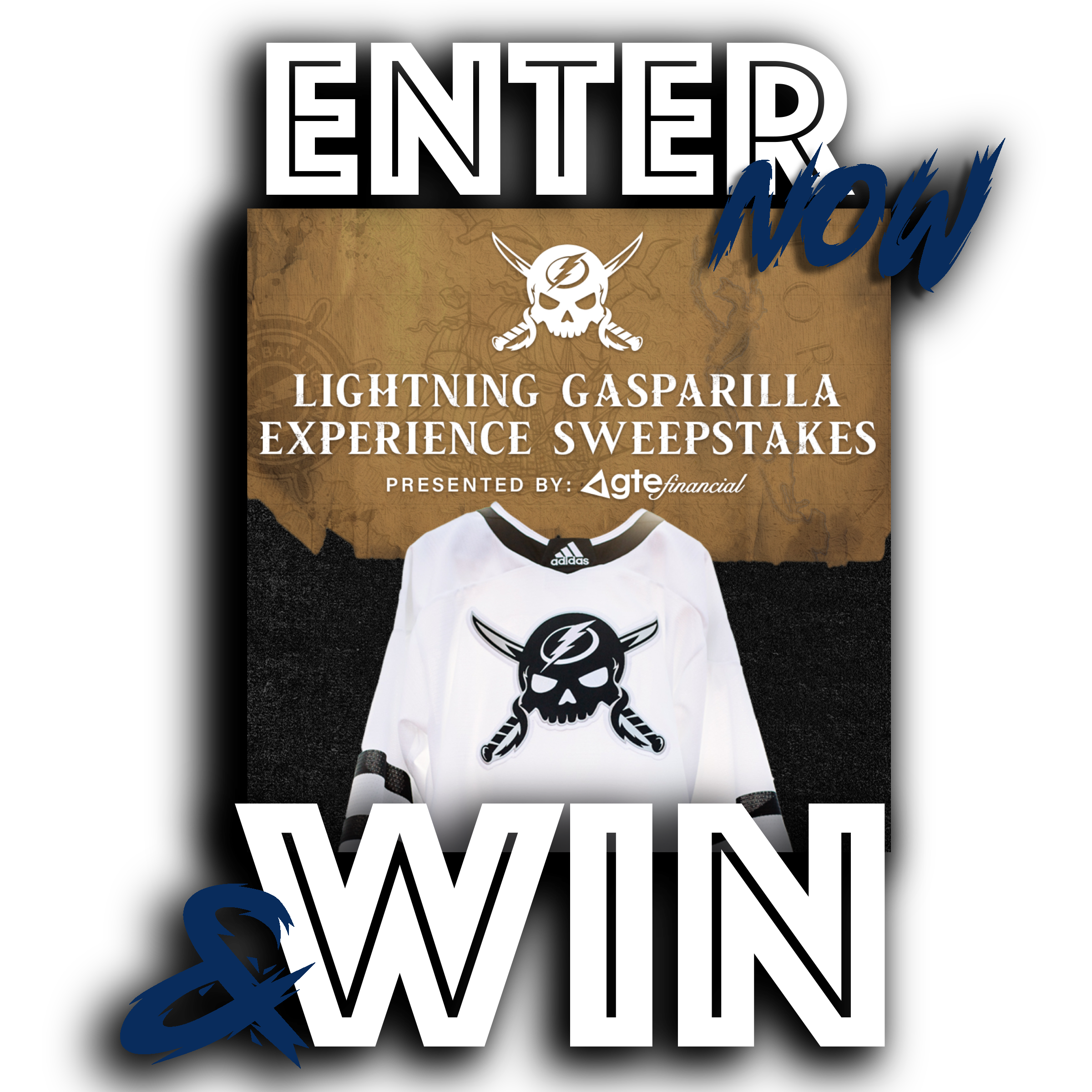 Tampa Bay Lightning Gasparilla Experience Sweepstakes Presented by GTE Financial