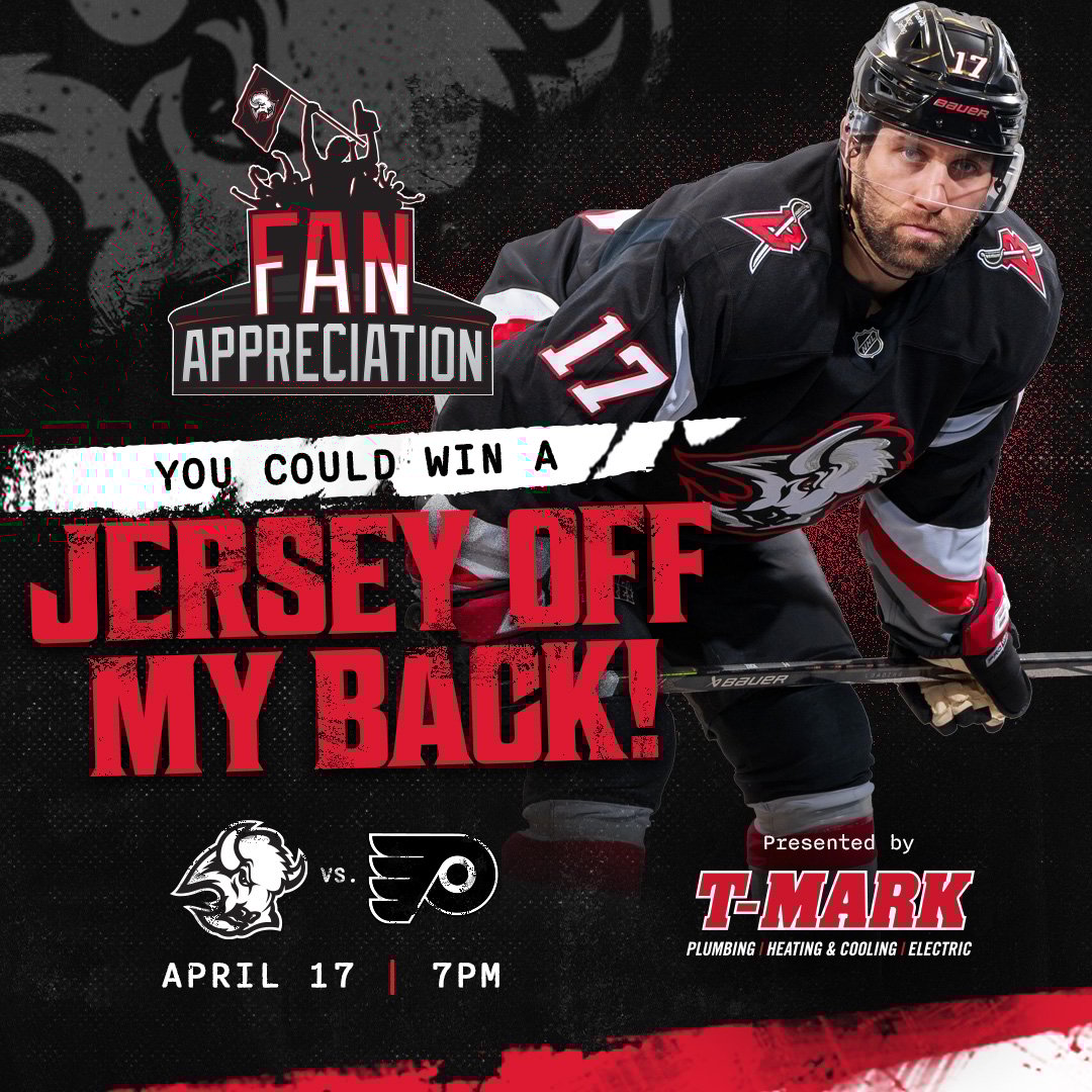 Jason Zucker Jersey Off My Back Sweepstakes