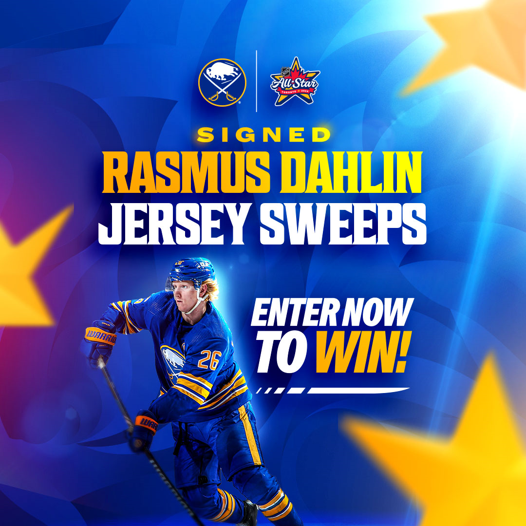 Rasmus Dahlin Signed Jersey Sweepstakes