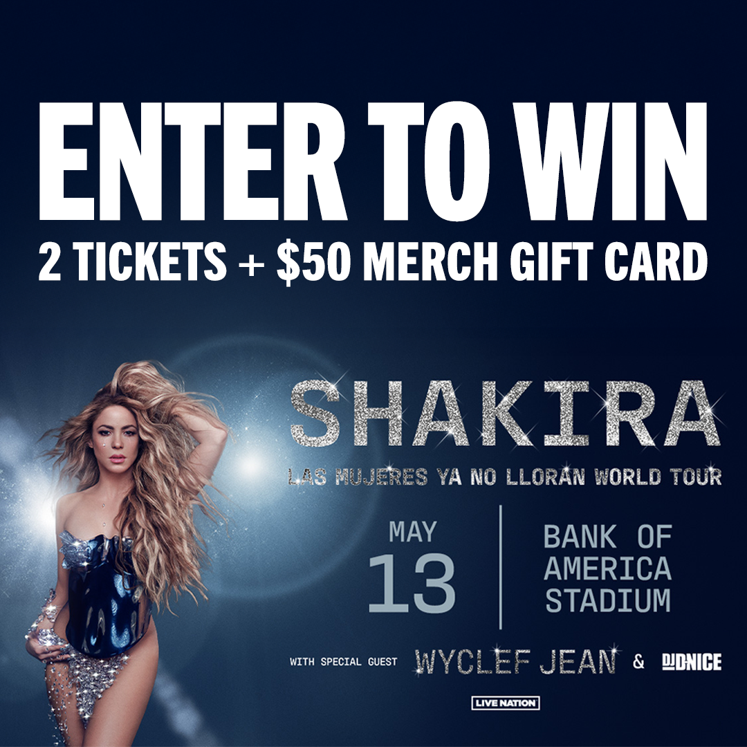 Shakira World Tour Giveaway