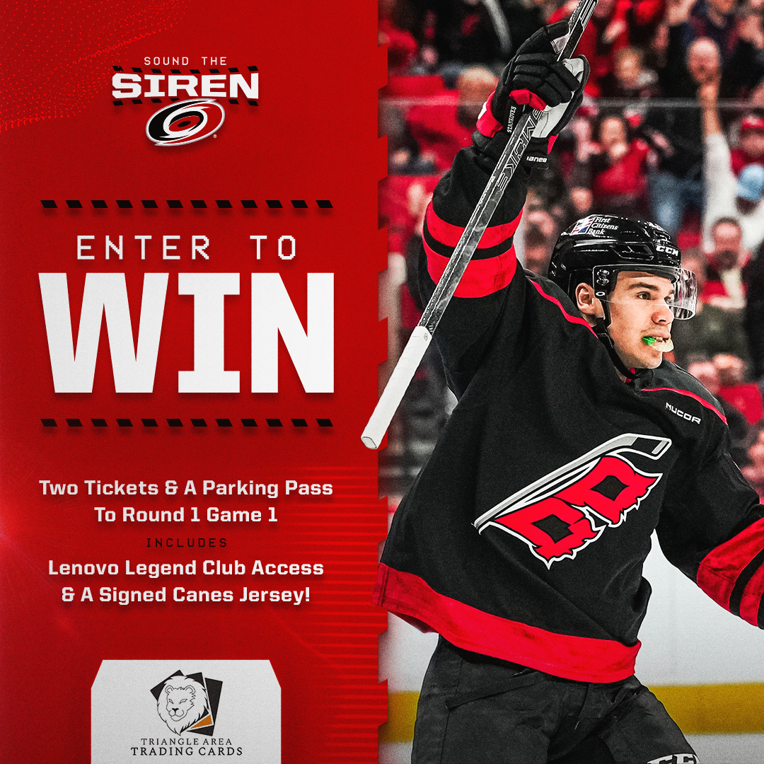 Enter to Win Canes Tickets for Round 1!