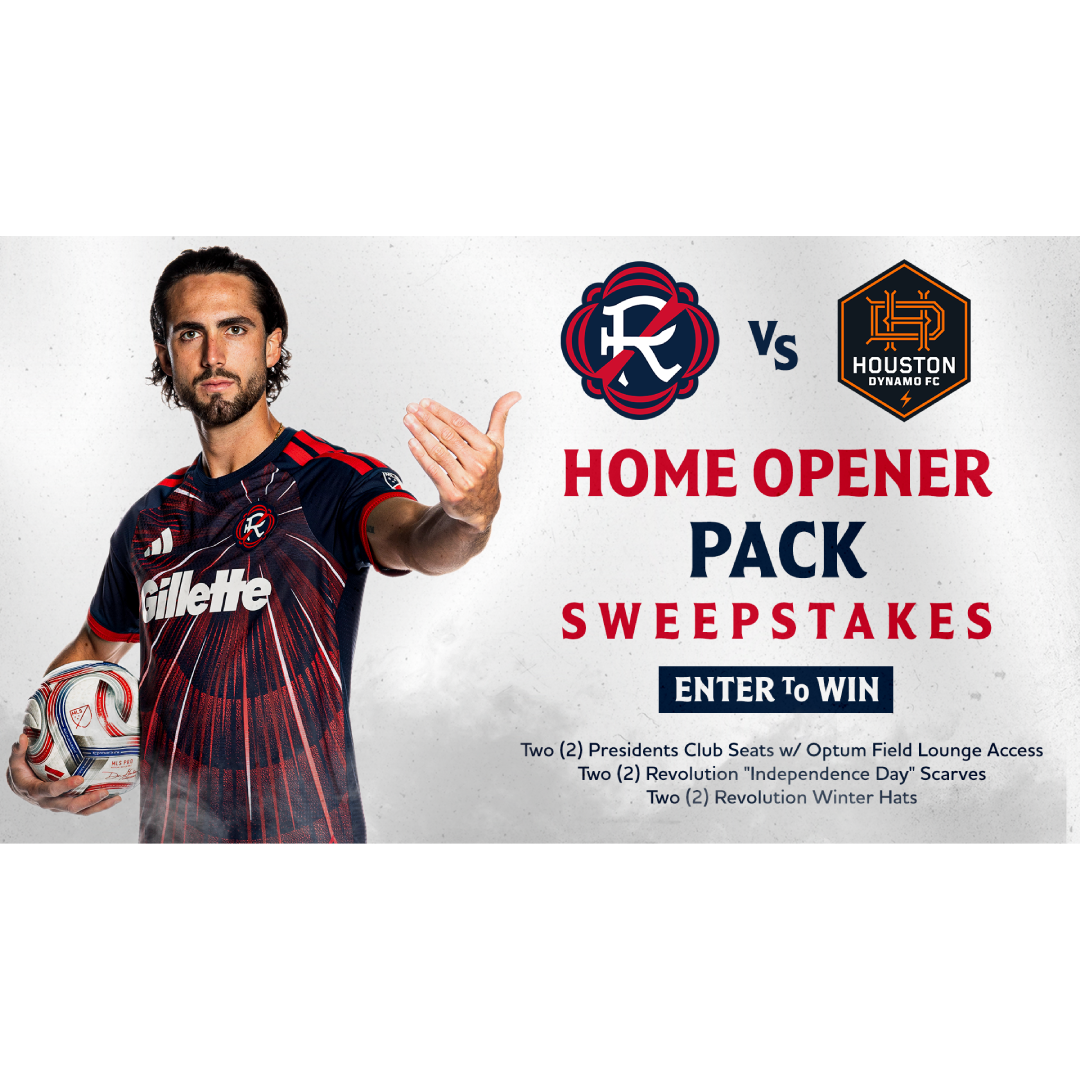 Revolution Home Opener Sweepstakes
