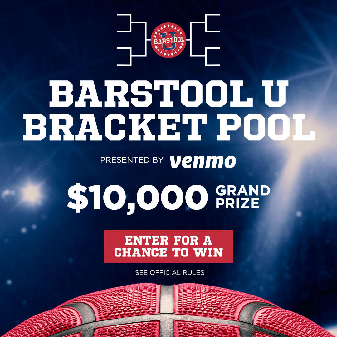 Join the Barstool U Bracket Pool!