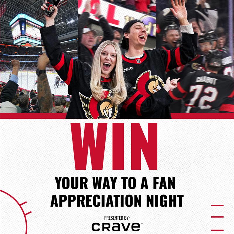 Win your way to Fan Appreciation Night