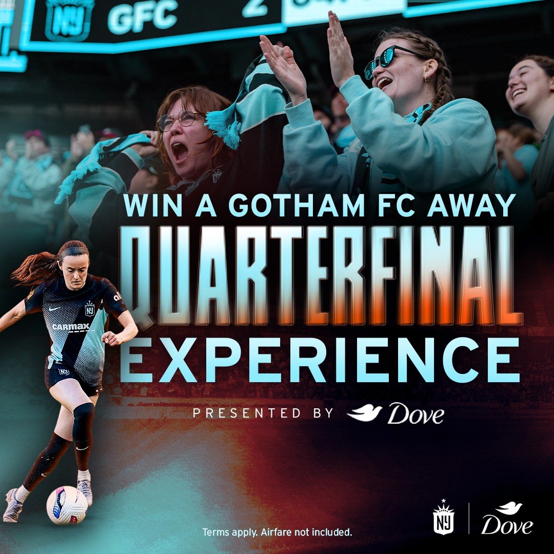 Dove x Gotham FC Playoffs Enter-to-Win