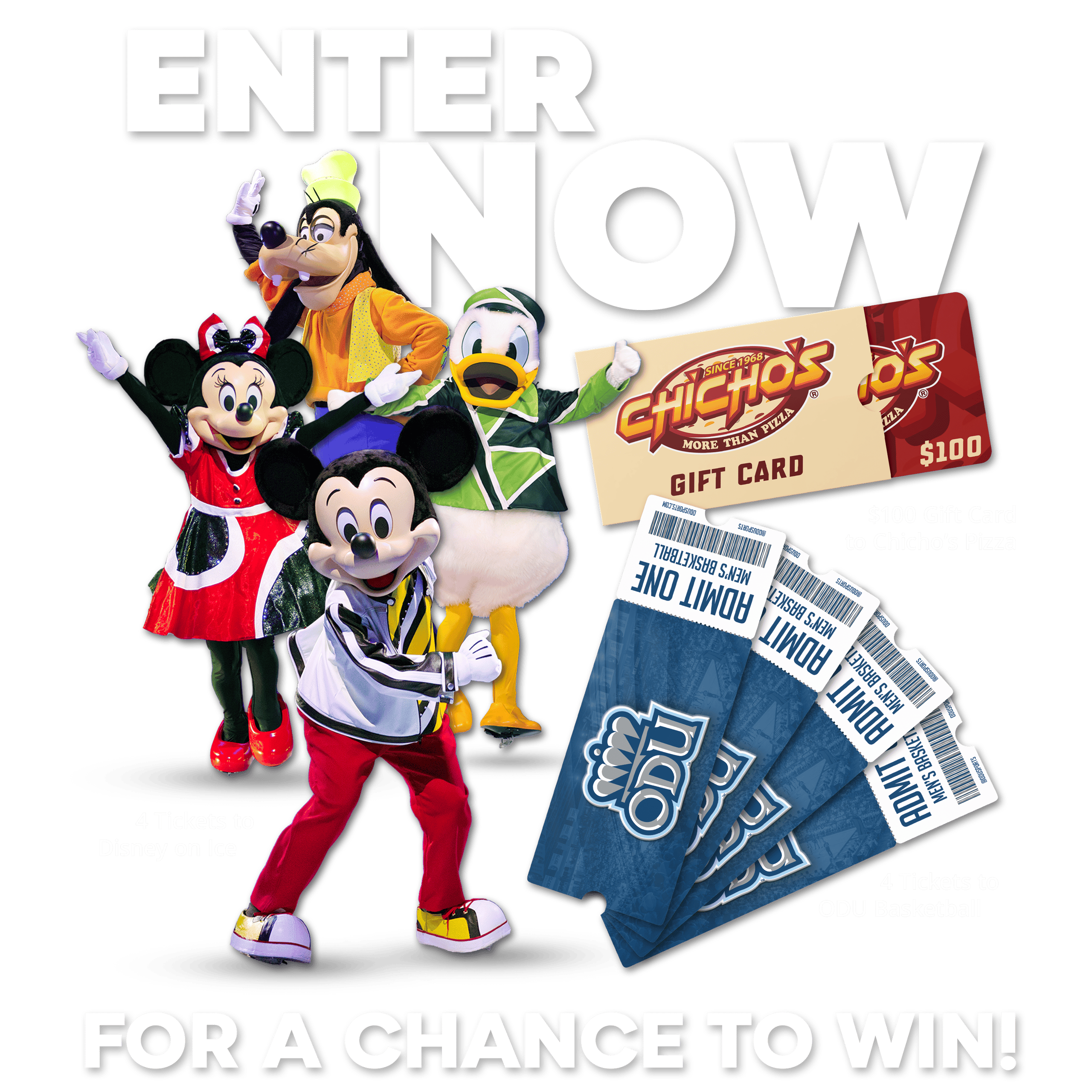 ODU Hoops, Ice & A Slice Sweepstakes