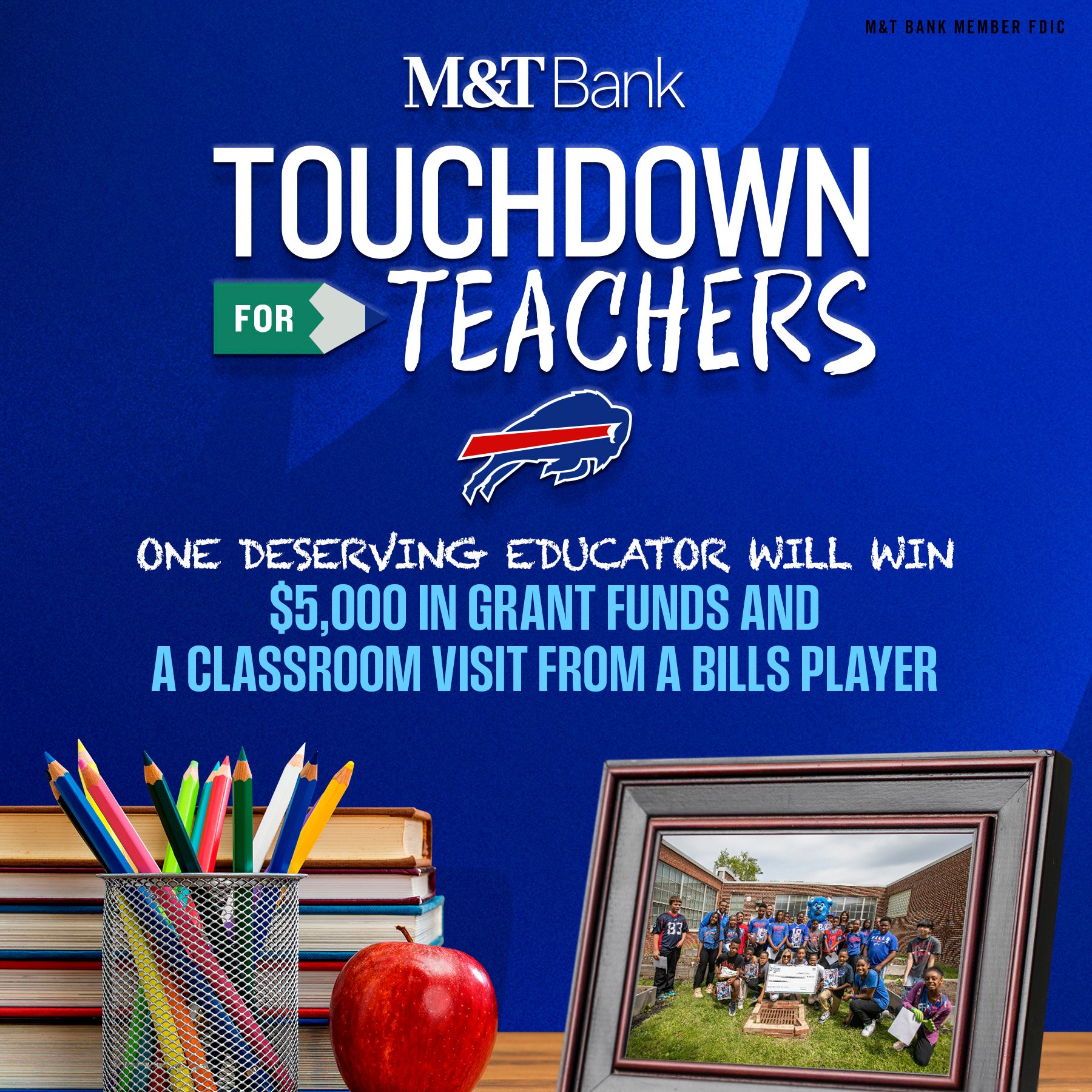 M&T Bank Touchdown for Teachers