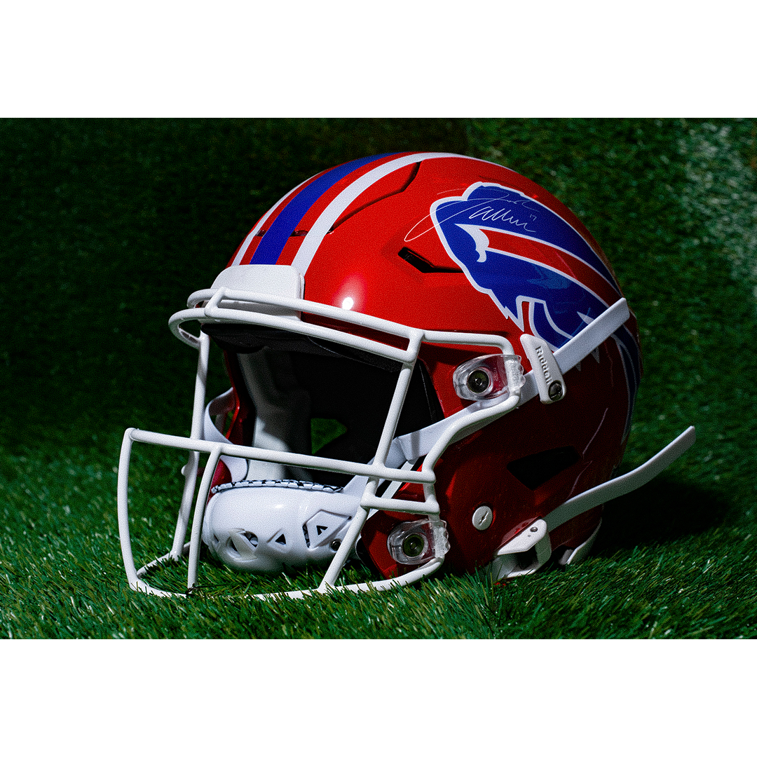 2025 Autographed Red Helmet