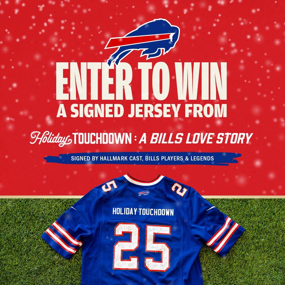 Signed Hallmark Holiday Touchdown Jersey Contest