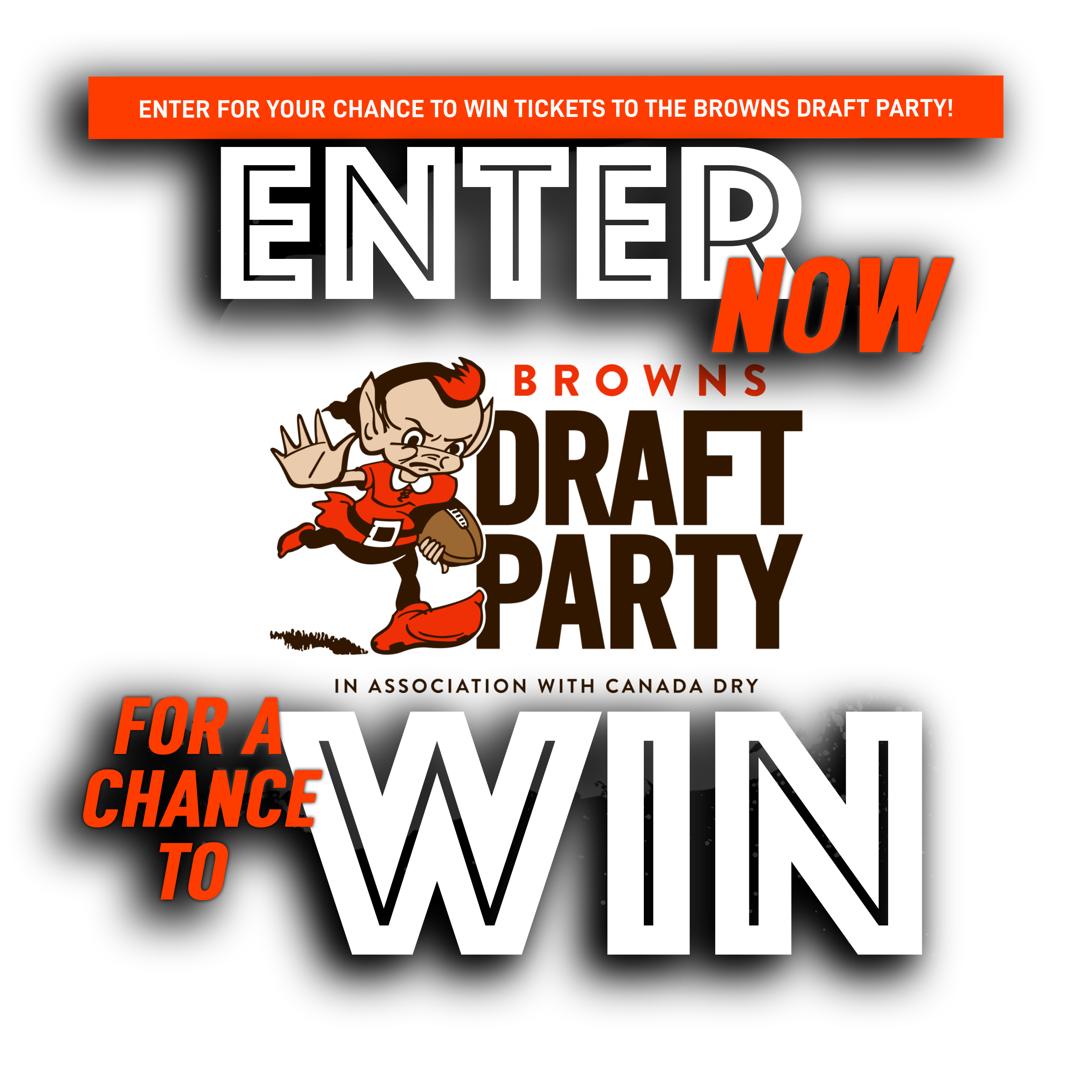 Canada Dry: 2026 Cleveland Browns Draft Party Sweepstakes