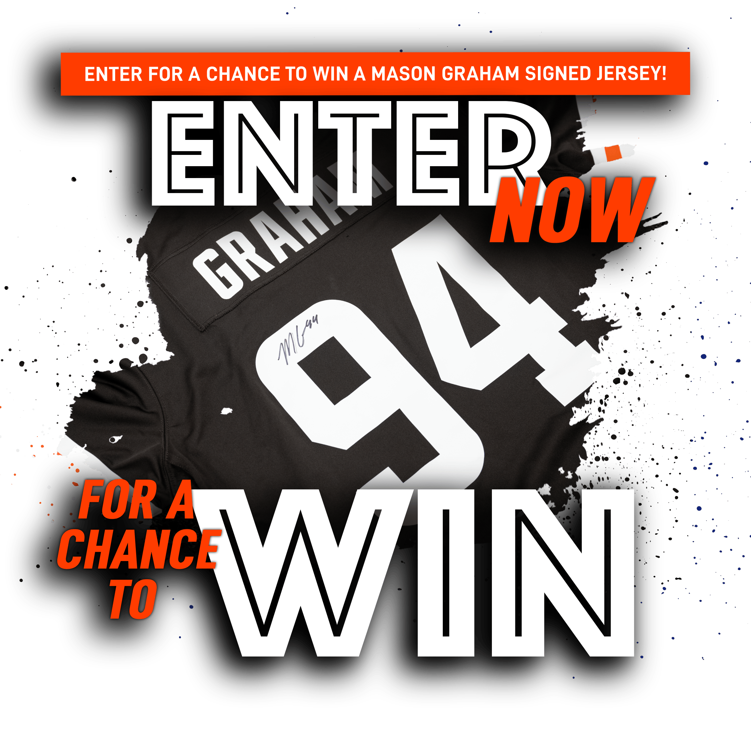 Mason Graham Autographed Jersey Sweepstakes