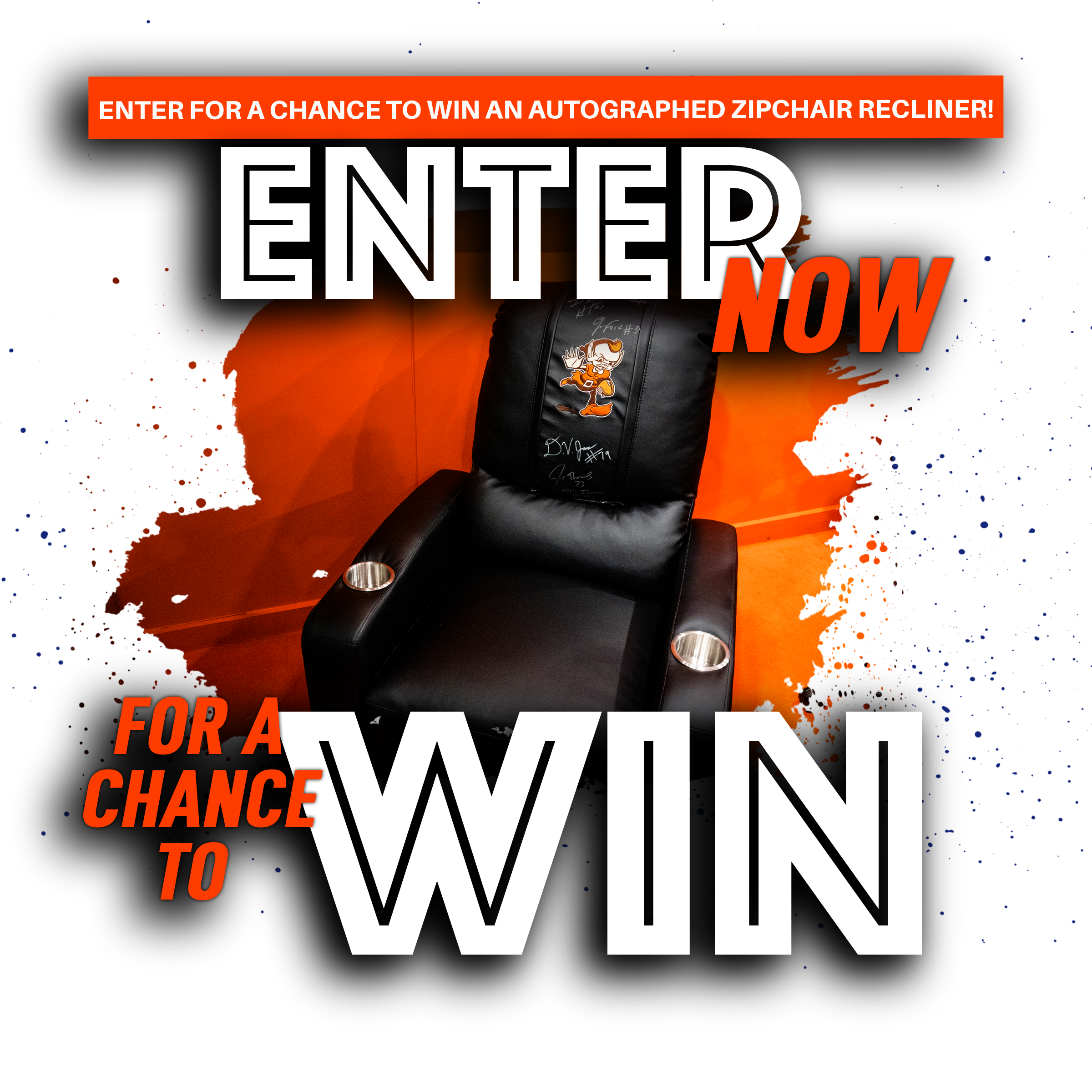 ZipChair: Autographed Recliner Sweepstakes