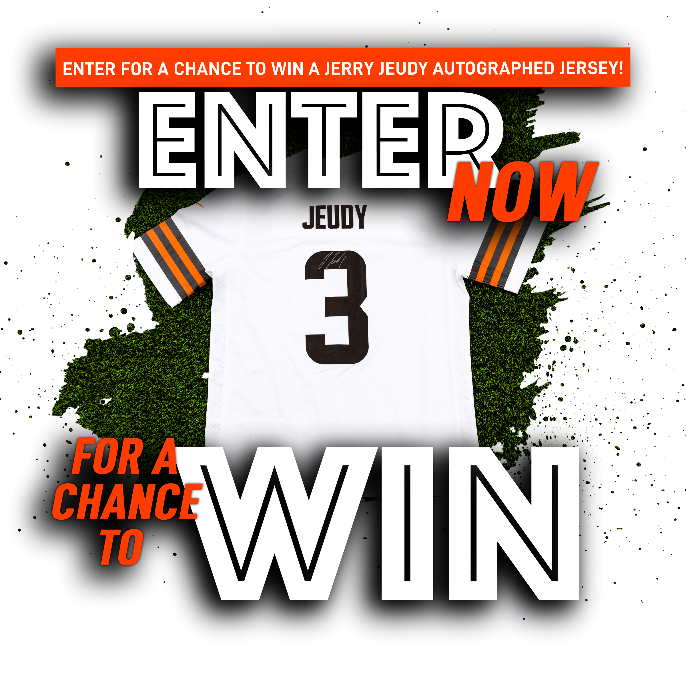 Jerry Jeudy Autographed Jersey Sweepstakes