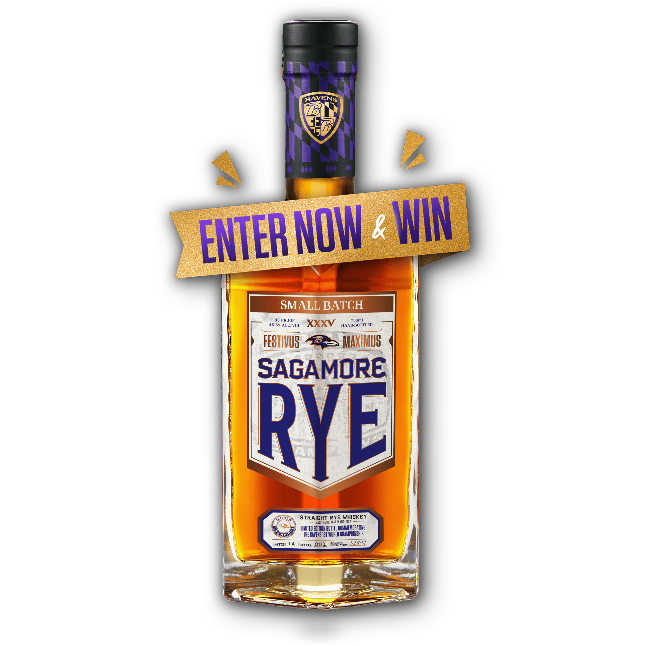 Baltimore Ravens Home Reserve Bottle Release Sweepstakes
