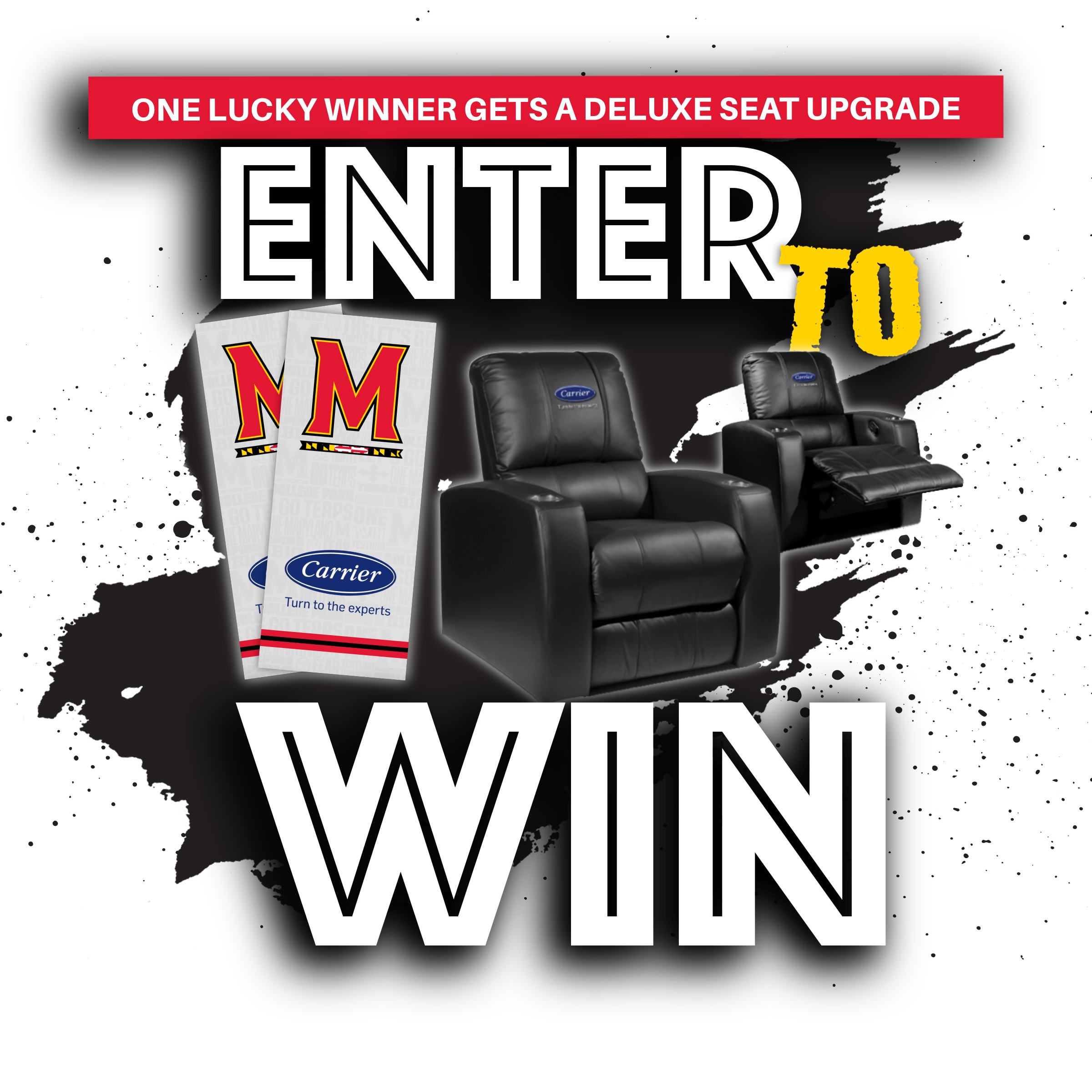 Carrier’s Most Comfortable Seat in the House Giveaway