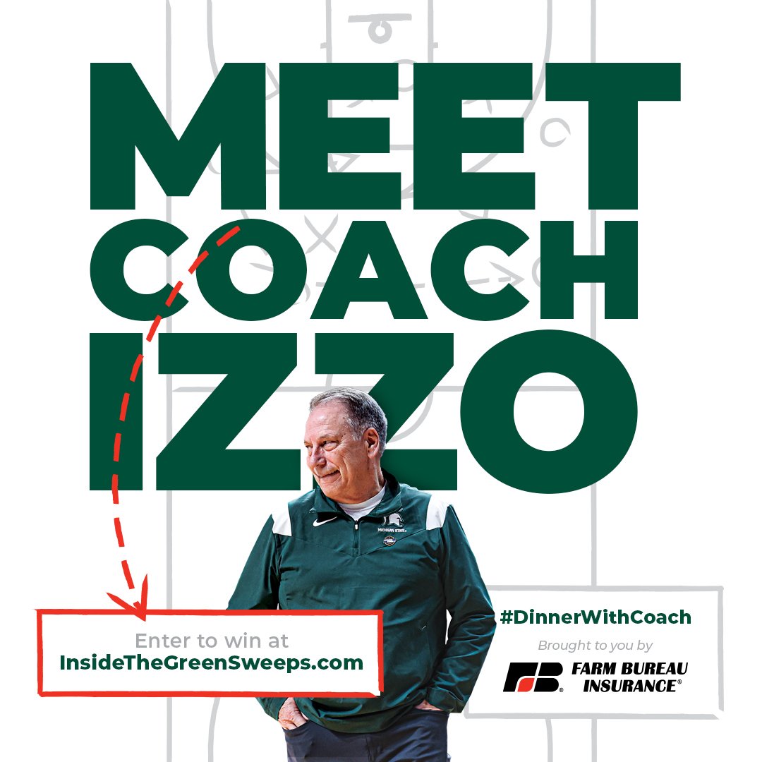 Inside the Green: Dinner with Coach Izzo Sweepstakes