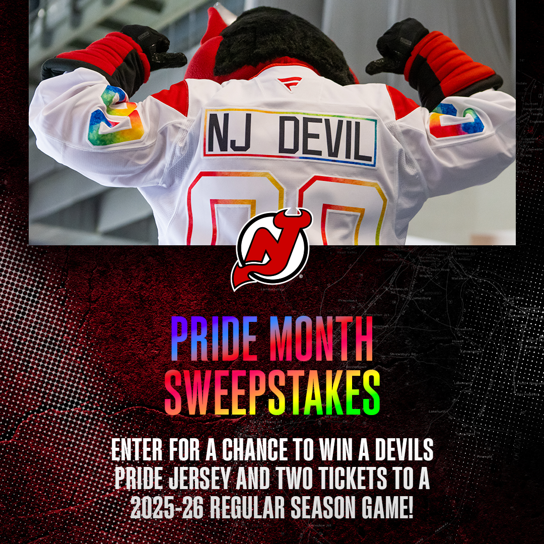 Devils Pride Month Sweepstakes