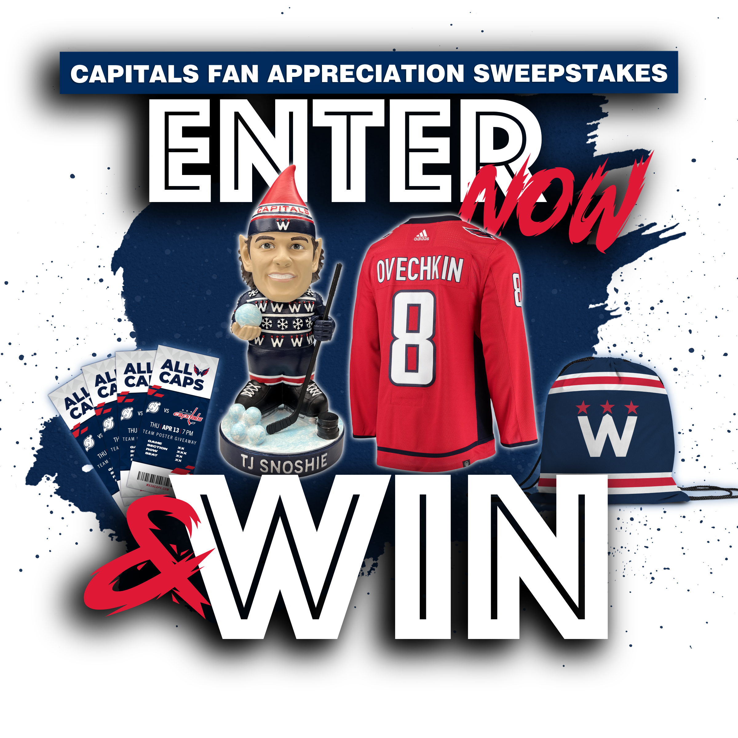 Capitals Fan Appreciation Week Sweepstakes