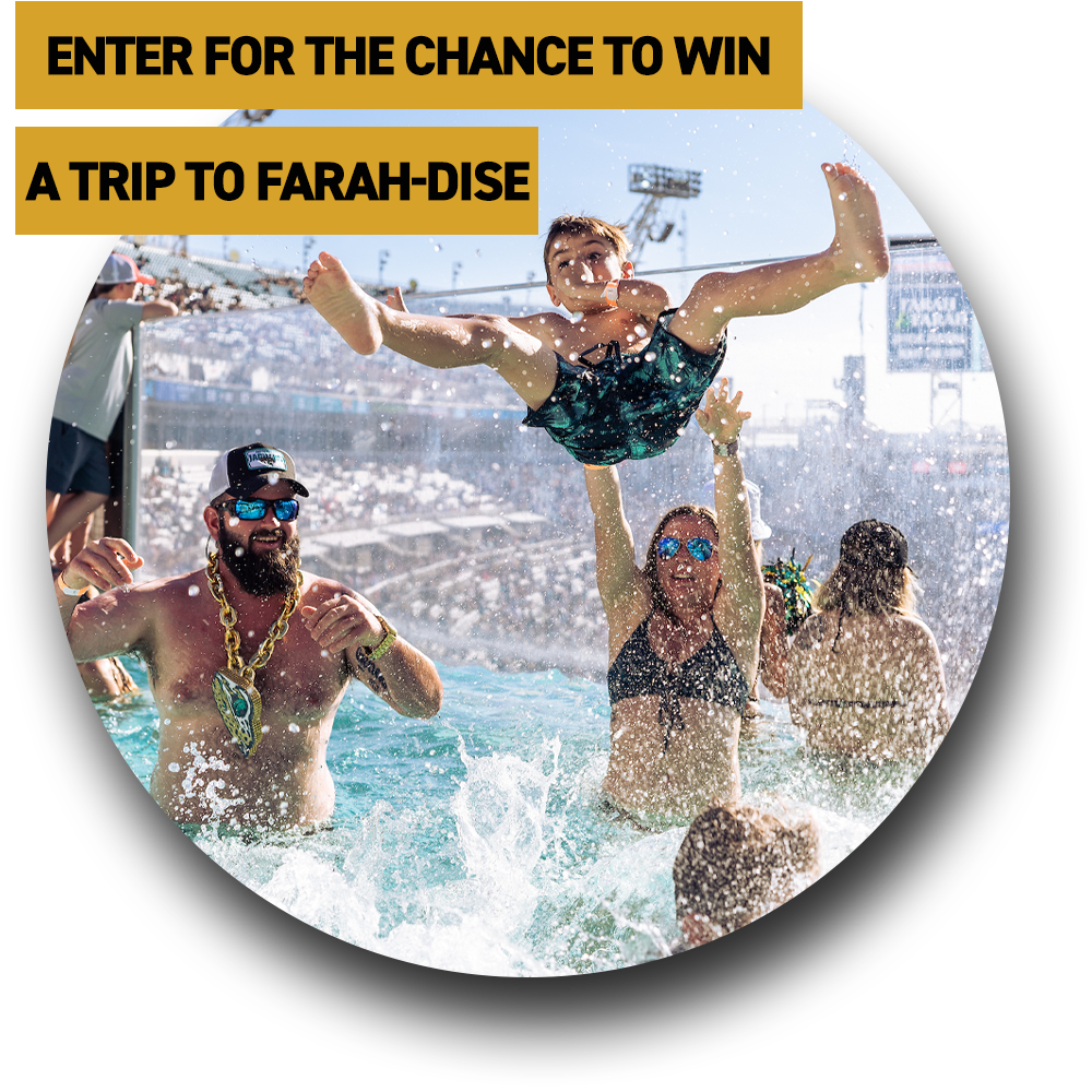 4 tickets to Farah-dise
