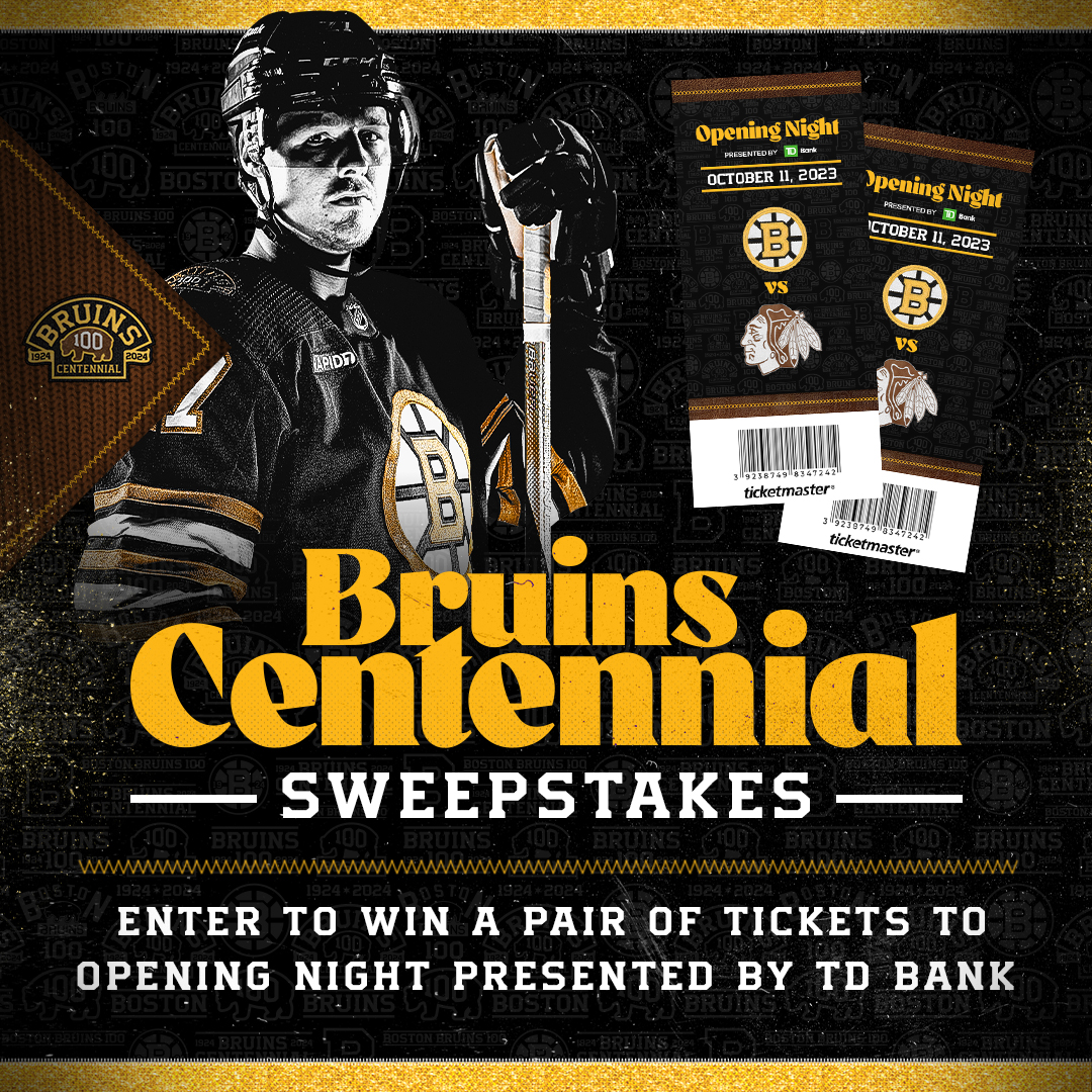 Bruins Centennial Sweepstakes