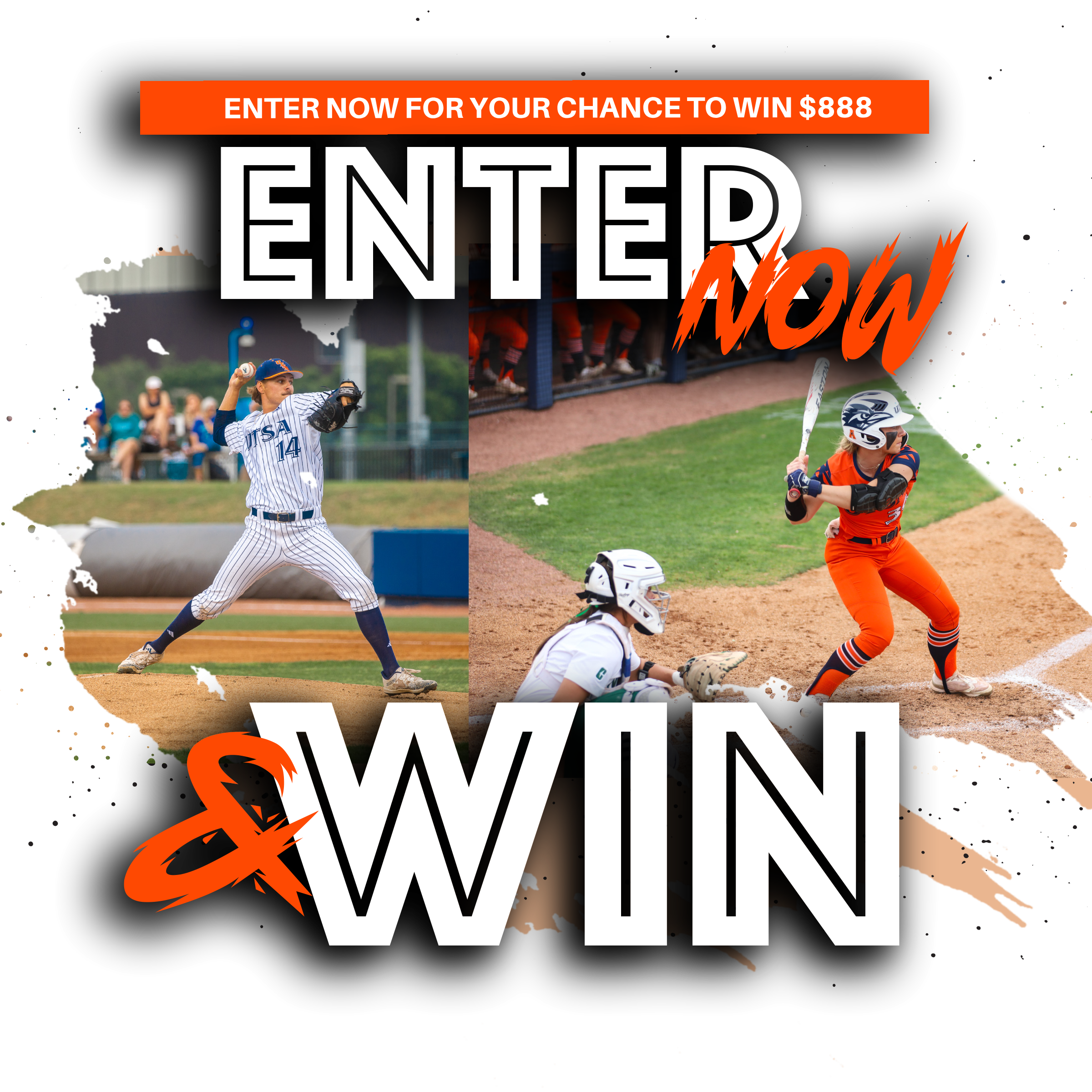 $888 UTSA Baseball & Softball Sweepstakes