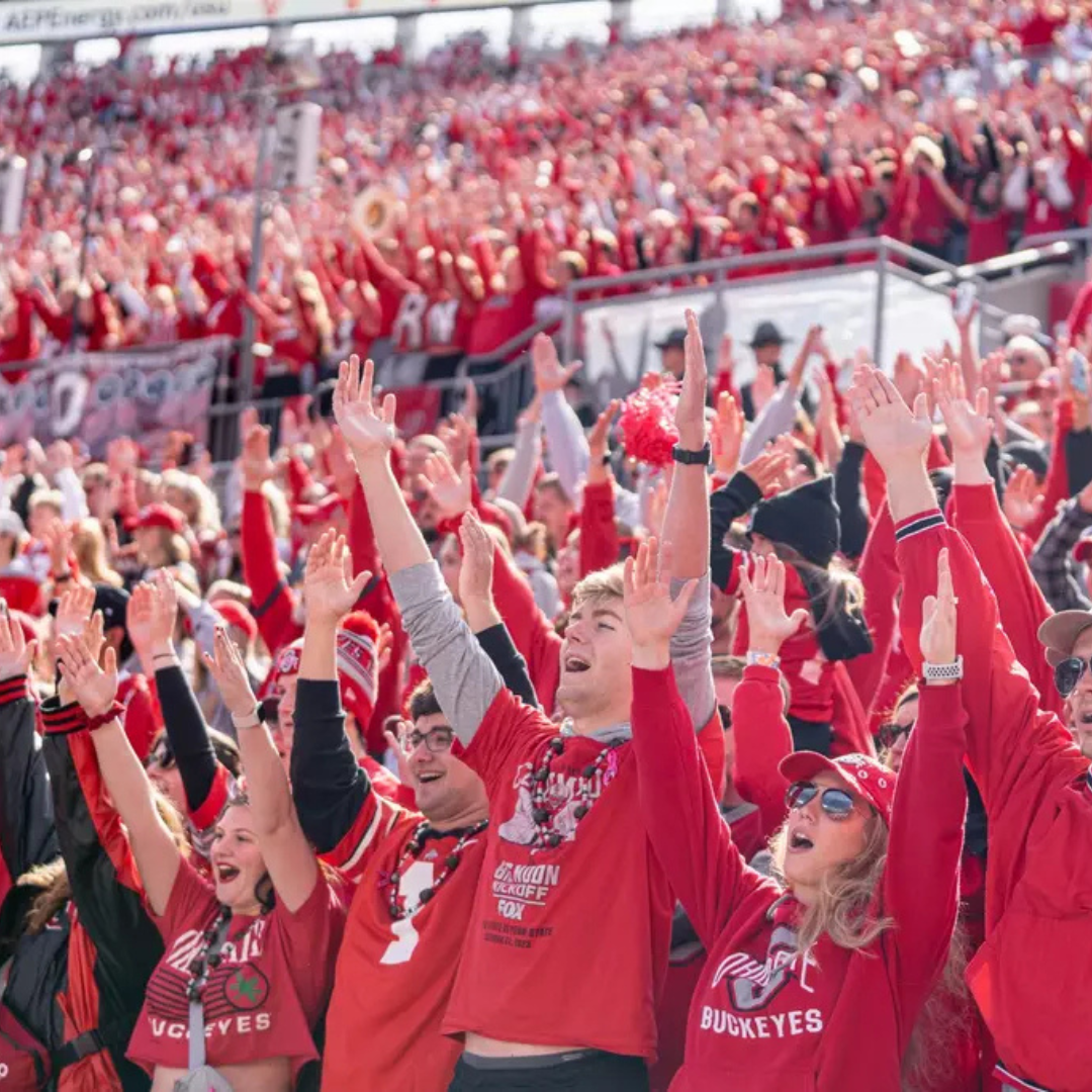 Singing “Carmen Ohio”