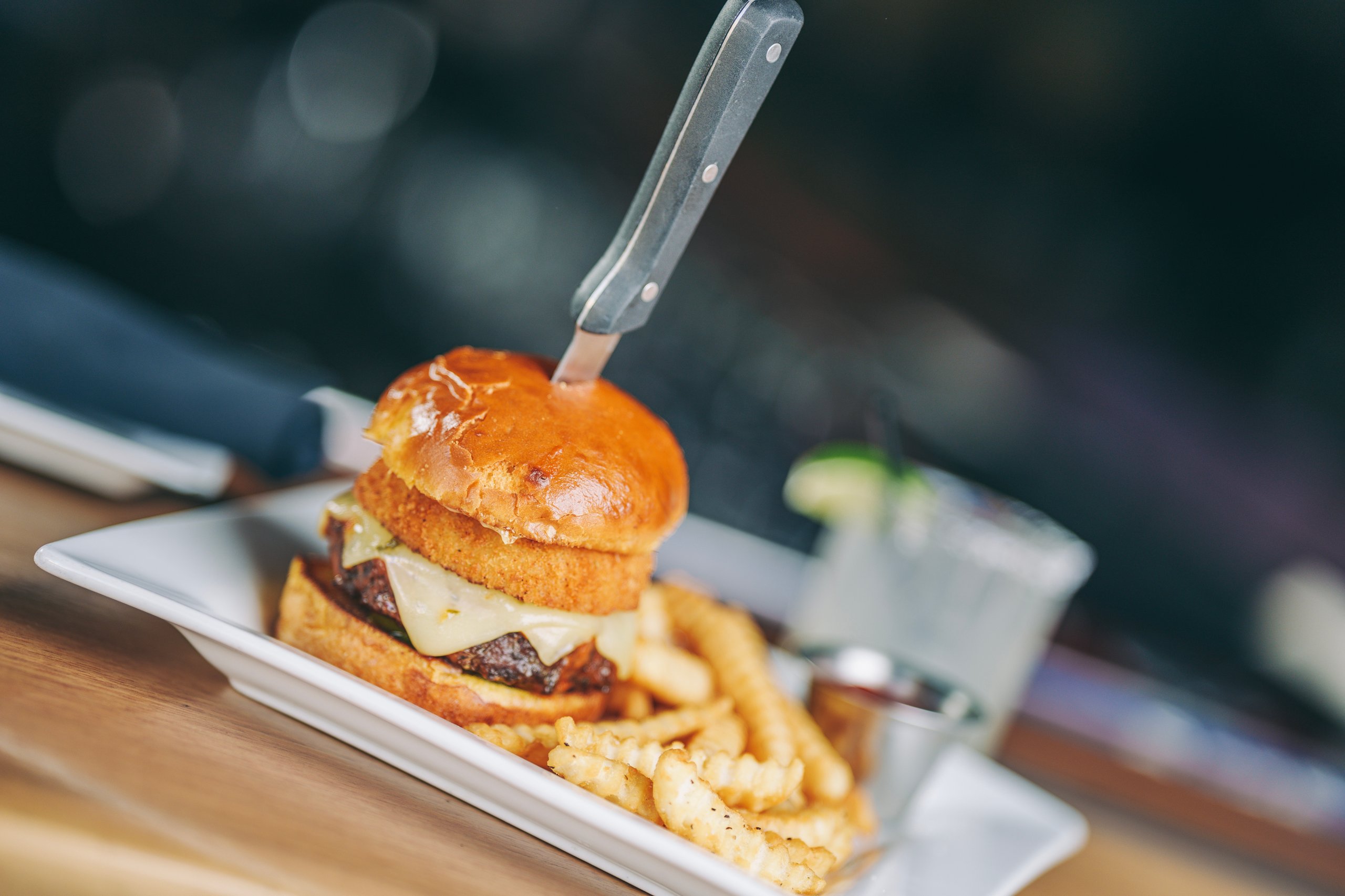 Blazing Saddles Burger