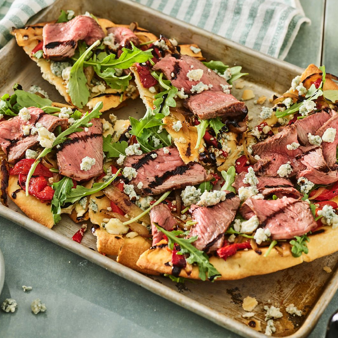 Grilled Steak Flatbread