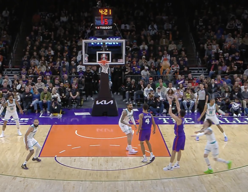 Oso to Booker for 3