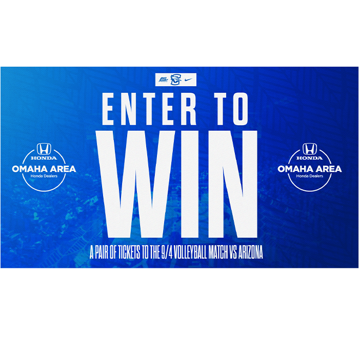 OMAHA HONDAY DEALERS CREIGHTON VOLLEYBALL TICKET GIVEAWAY