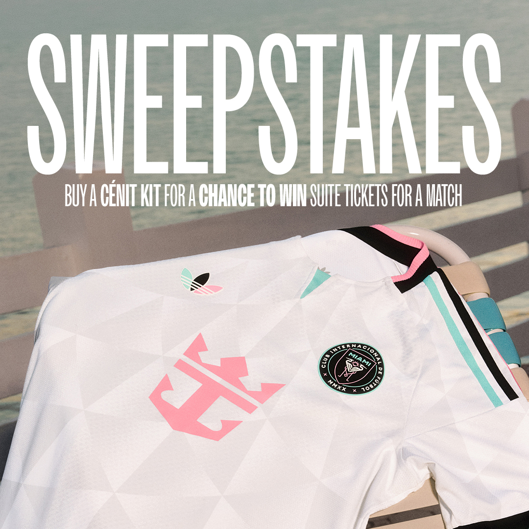 Inter Miami CF x Adidas Matchday Experience Sweepstakes