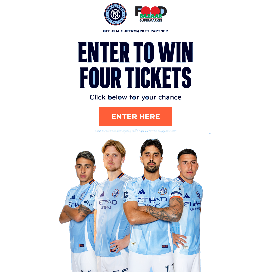 Food Bazaar is sending you and 3 guests to see the Boys in Blue!