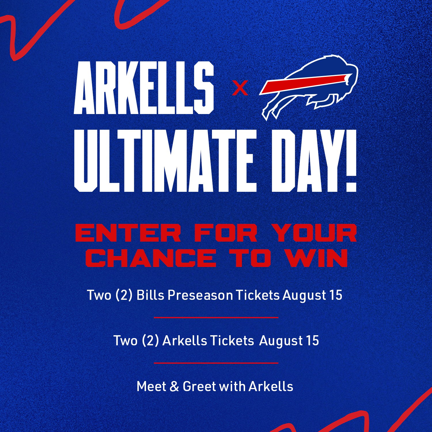 Arkells x Buffalo Bills Preseason Week 1 Contest