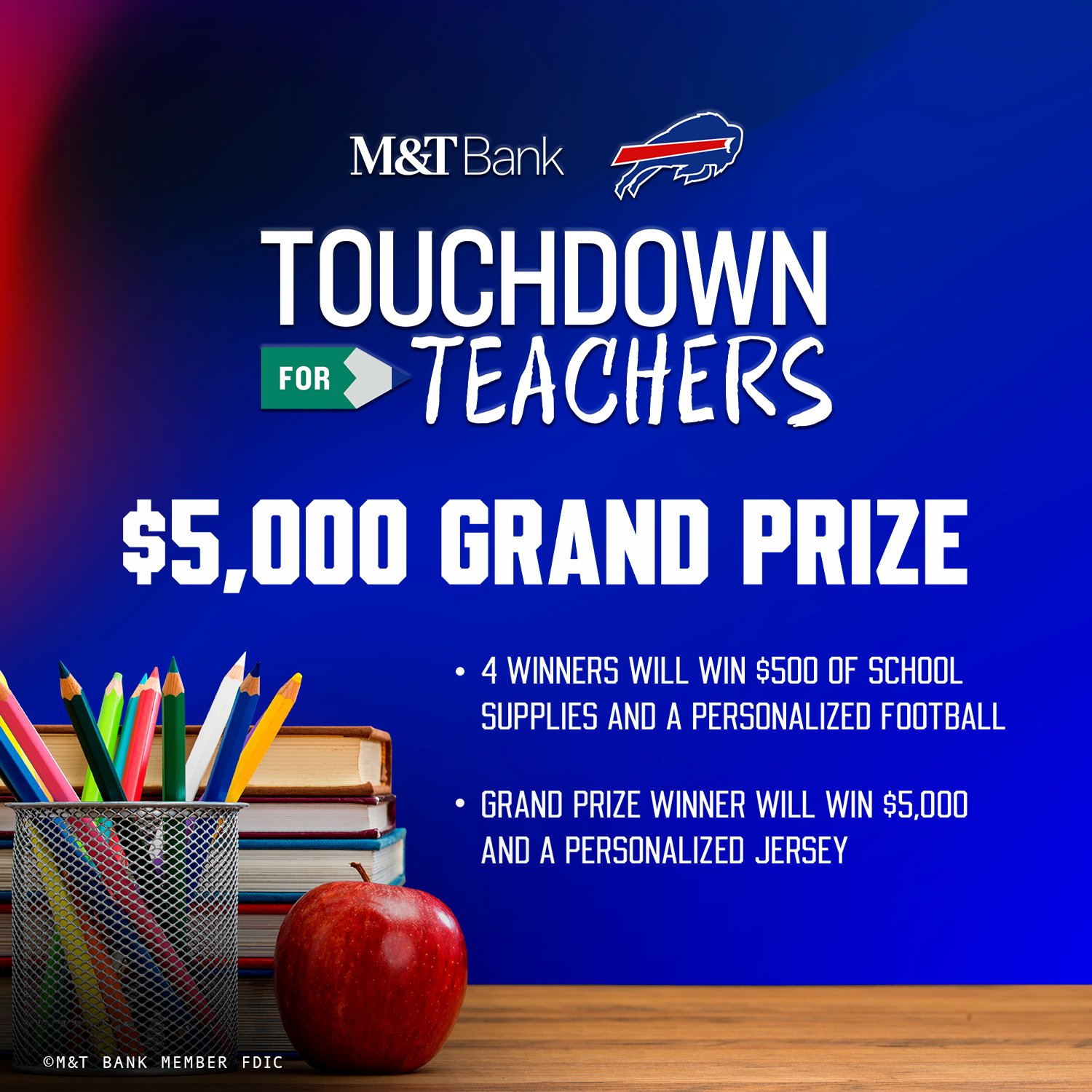 M&T Bank Touchdown for Teachers