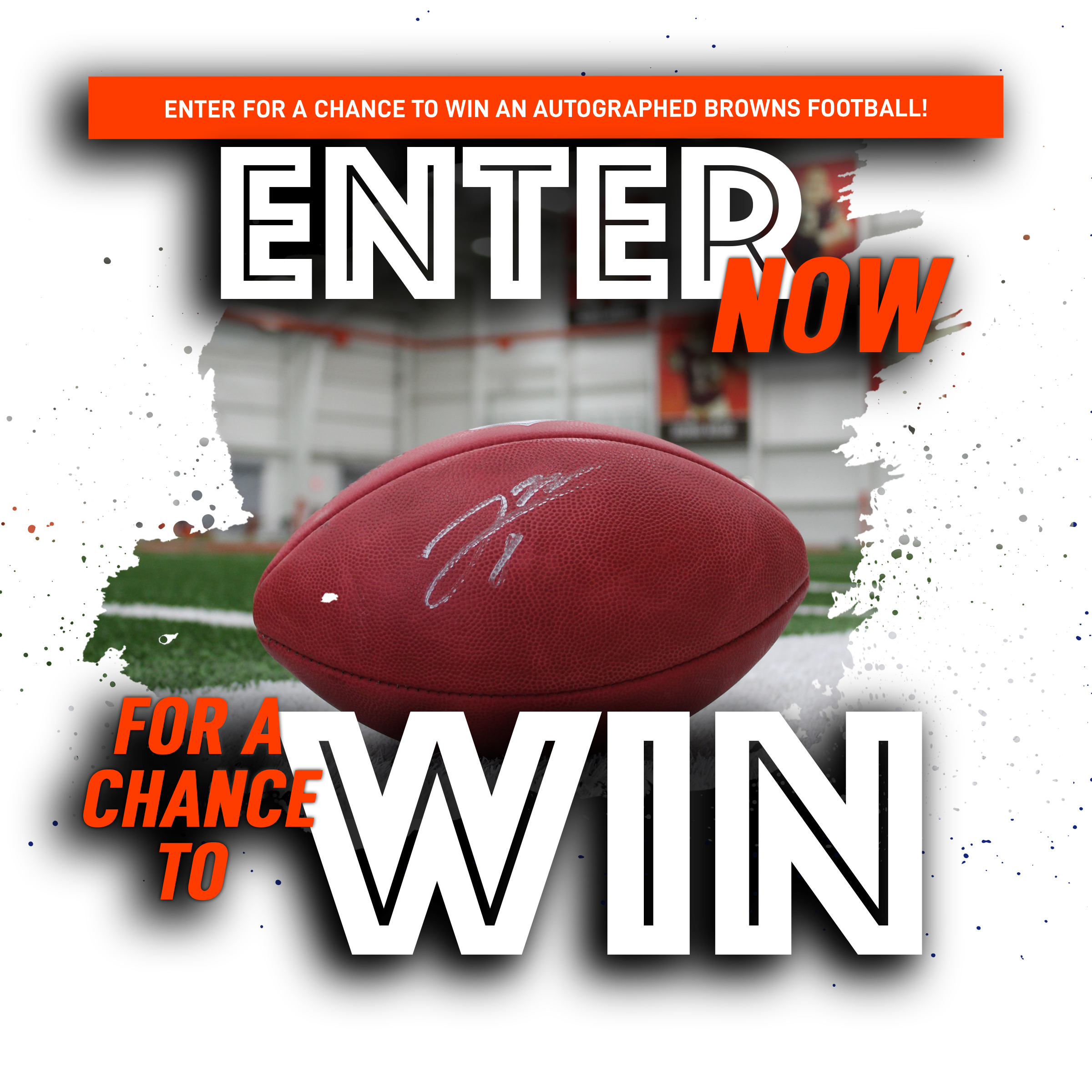 Streamline: Autographed Football Sweepstakes