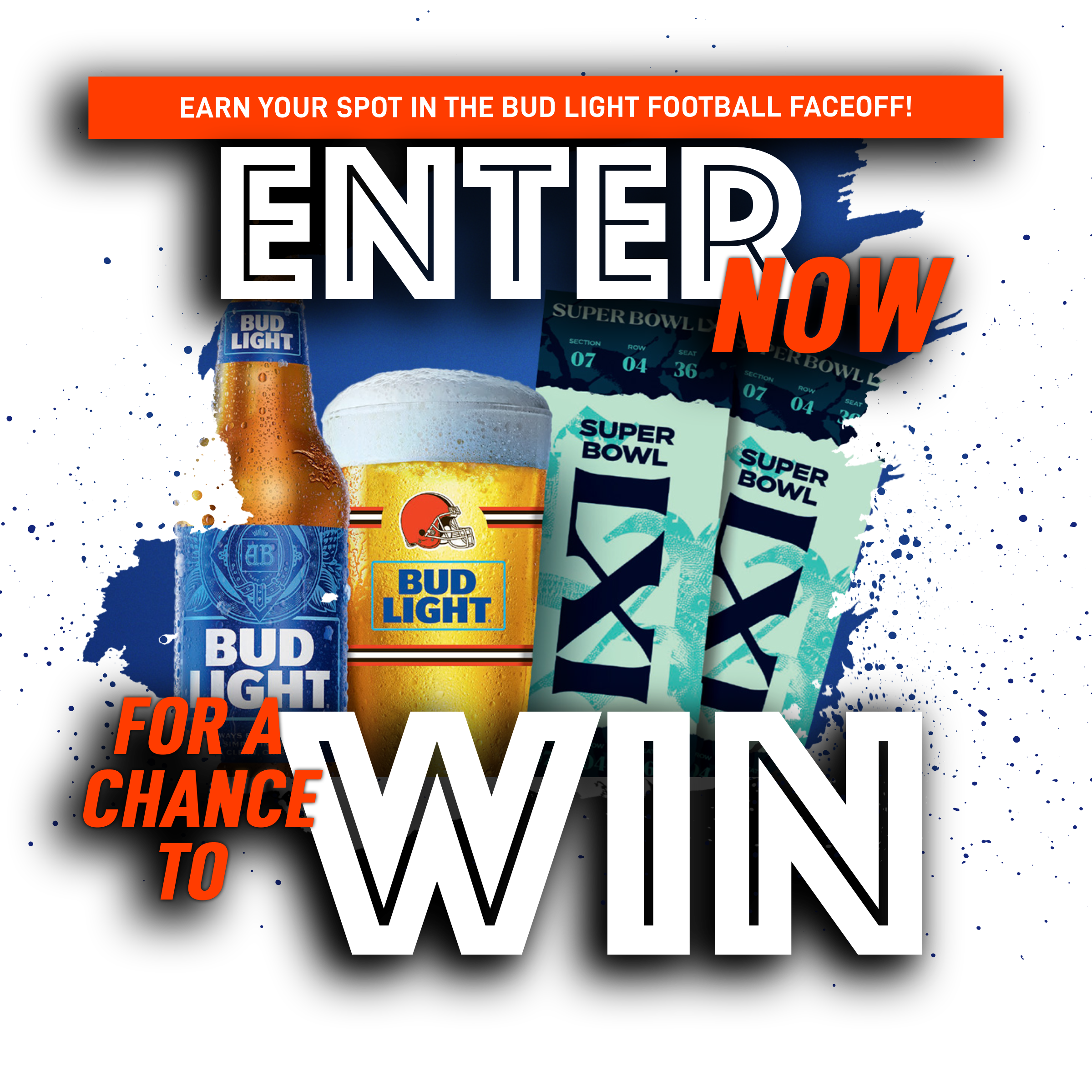 BUD LIGHT: FOOTBALL FACEOFF SWEEPSTAKES