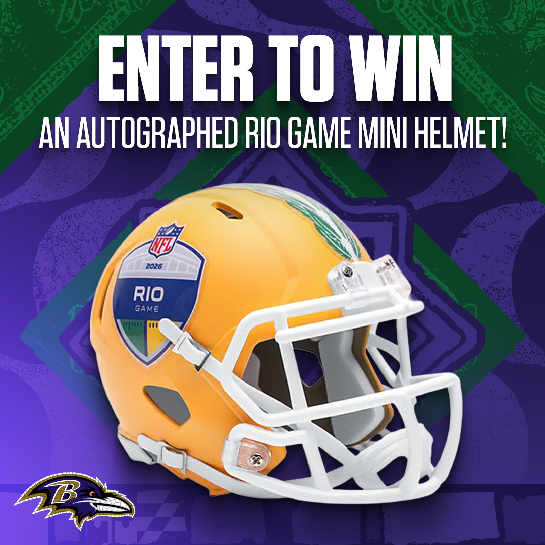 Autographed Rio Mini Helmet Sweepstakes