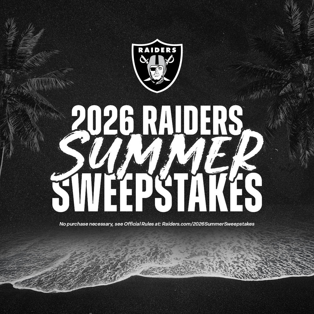 2026 Raiders Summer Sweepstakes