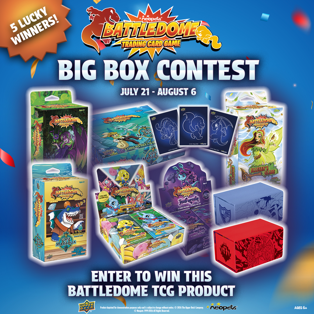 2026 Neopets Battledome TCG Big Box Sweepstakes | Concours Neopets Battledome TCG Big Box