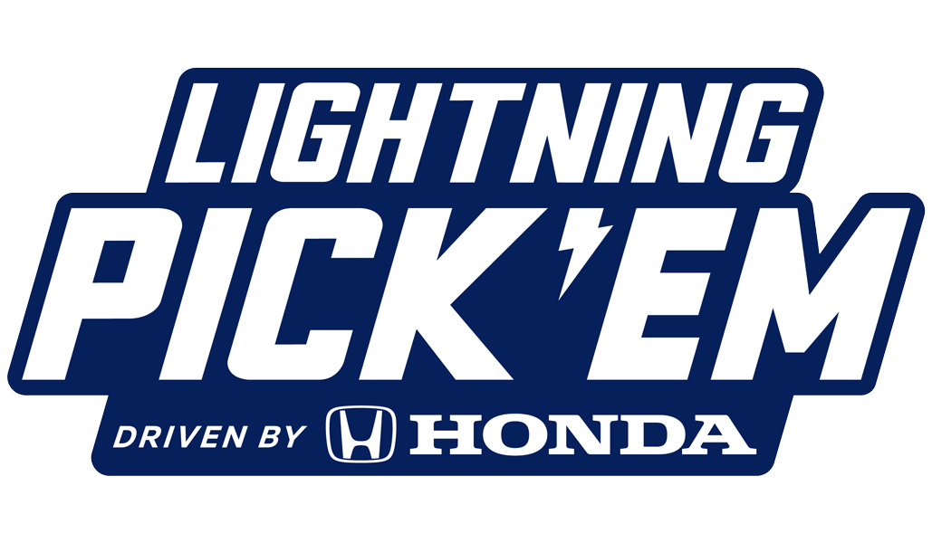 Lightning Pick ‘Em Tampa Bay Lightning × Honda